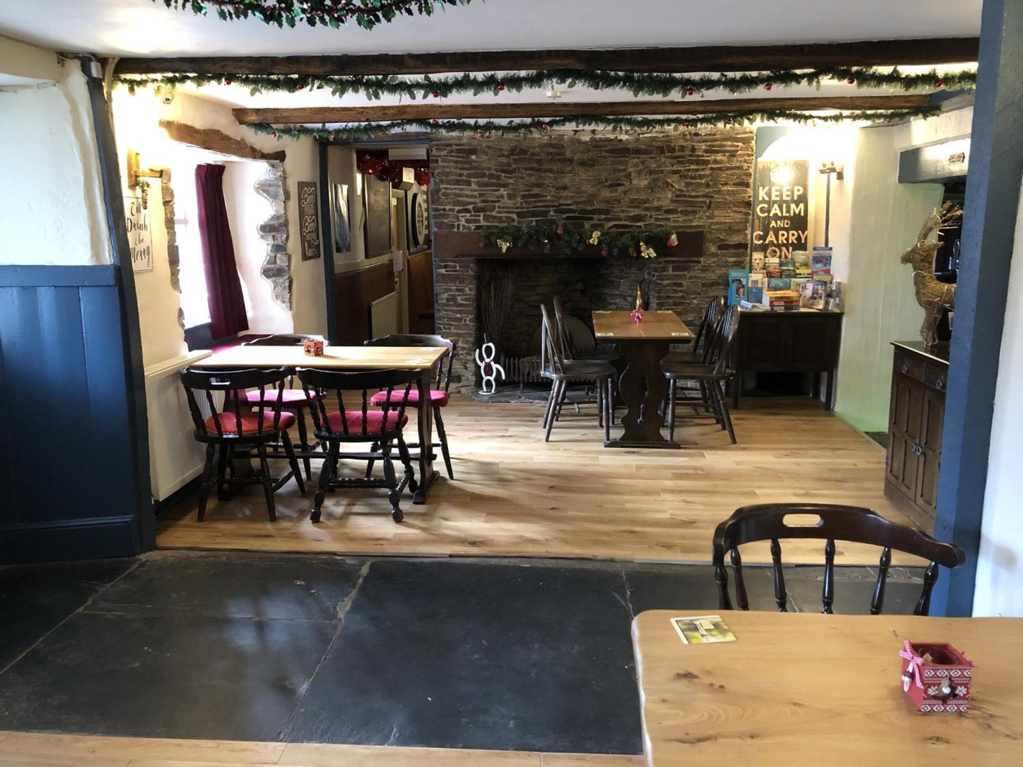 Blue Lion Inn Lewdown Bagian luar foto