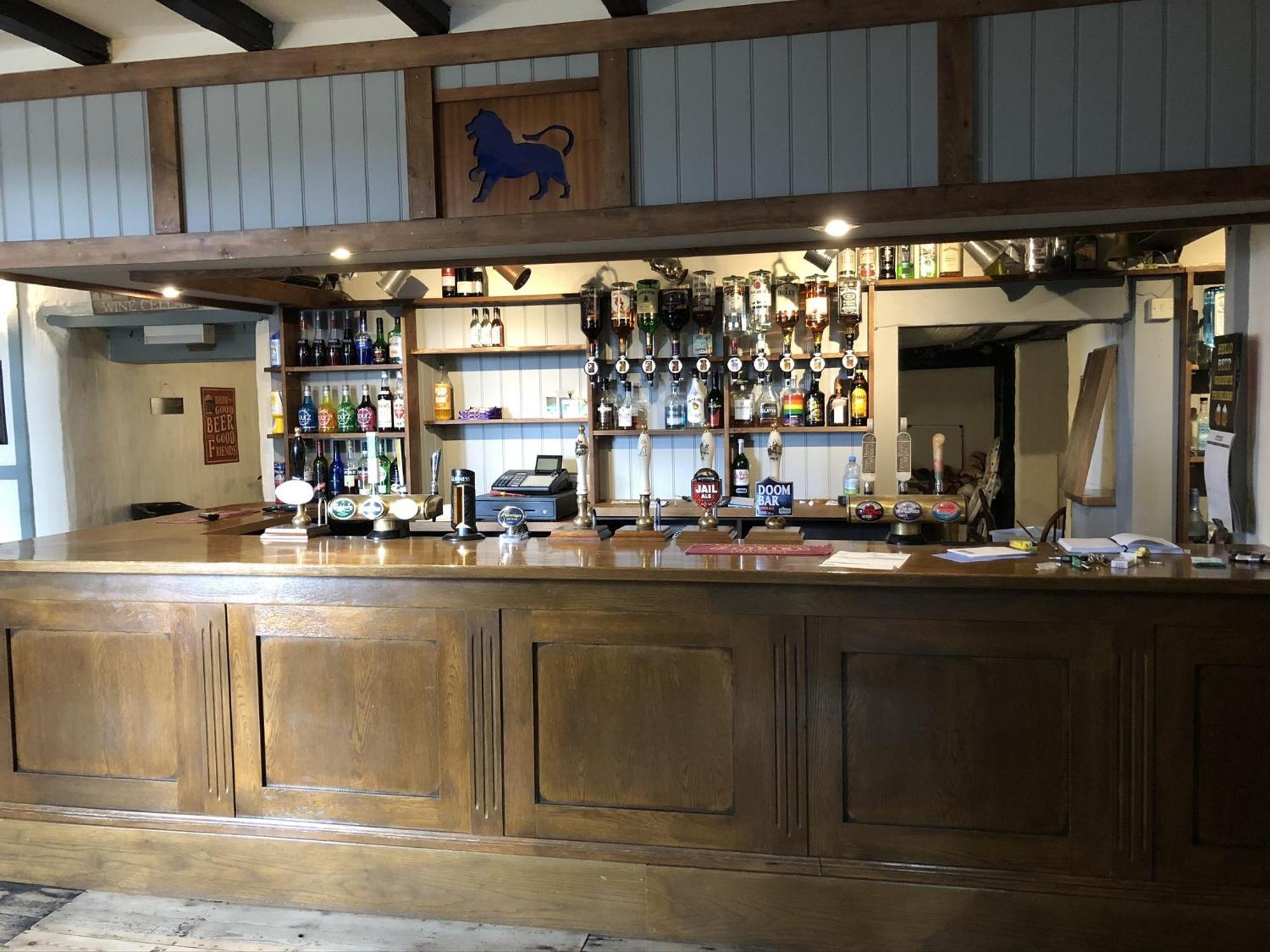 Blue Lion Inn Lewdown Bagian luar foto