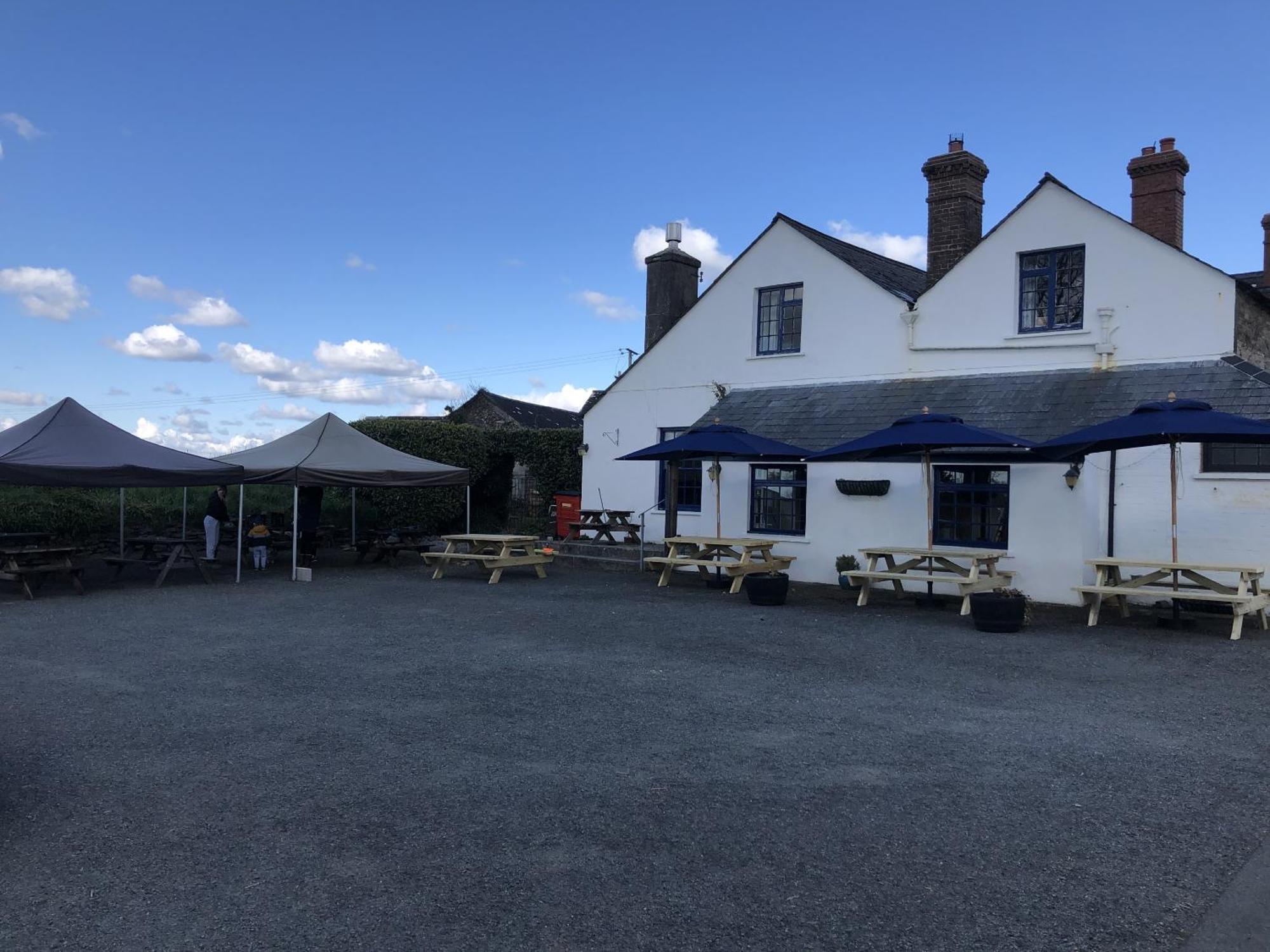 Blue Lion Inn Lewdown Bagian luar foto